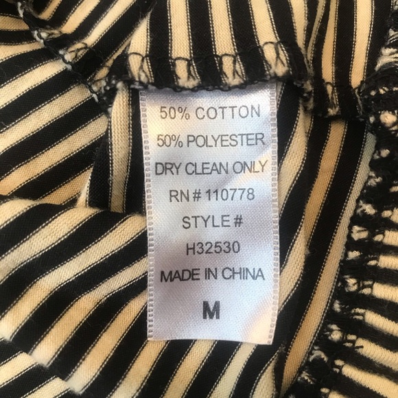 Anthropologie Hazel Dress, Stripes, Rope Bead Belt - Picture 10 of 13